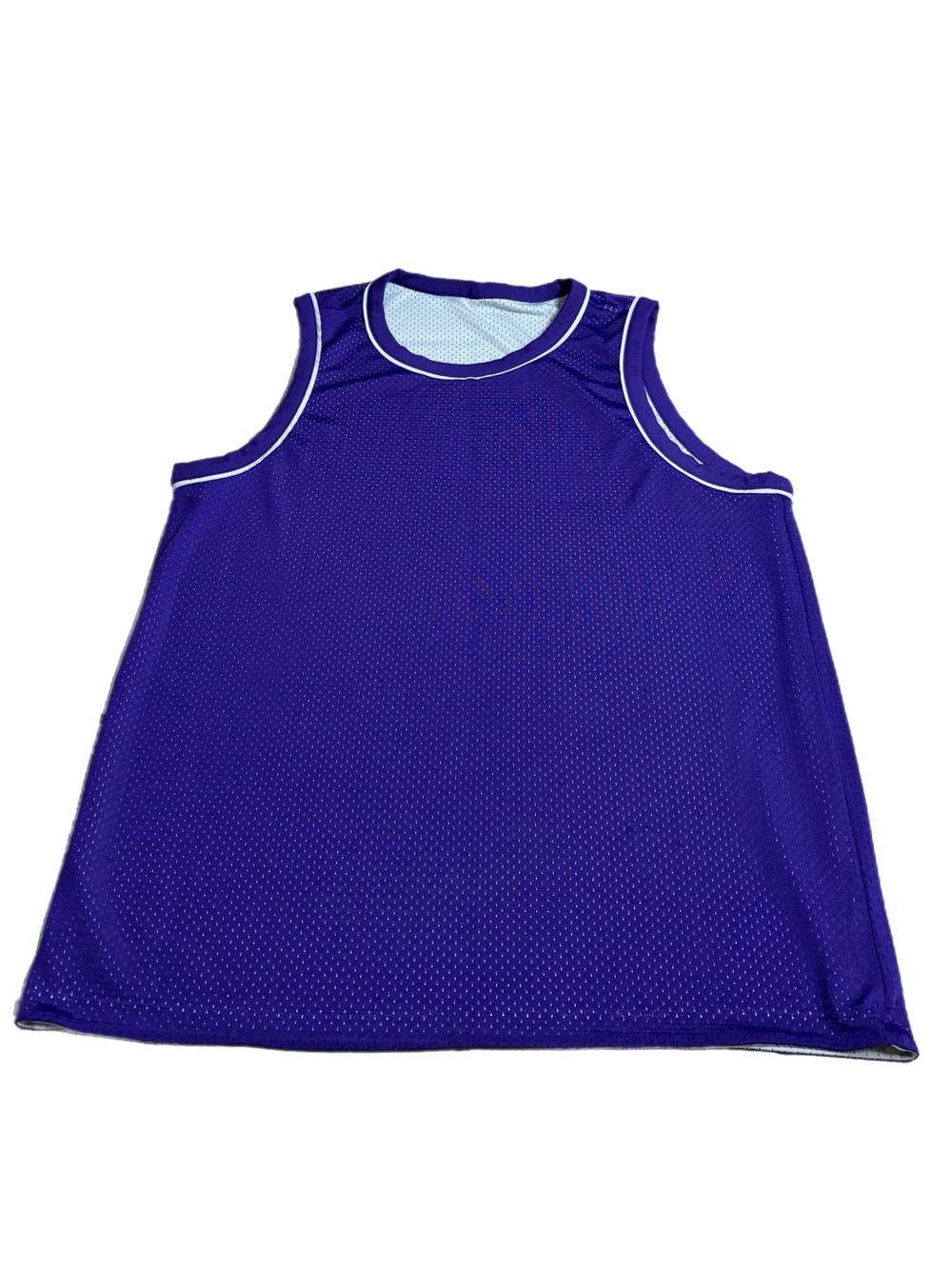 Lululemon Double-Layered Mesh Tank (Court Purple/Vapor) Size XL